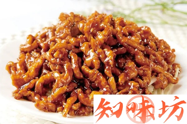 京酱肉丝熘肉段儿视频教程