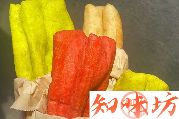 香酥大油条彩色果蔬油条视频教程