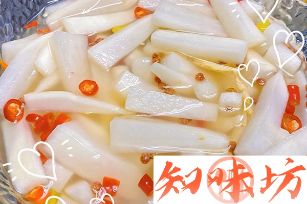 黄金泡萝卜、泡菜口味萝卜心视频教程