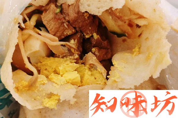 阜阳卷馍 春饼 卷饼 芙蓉卷饼技术