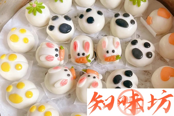 卡通造型汤圆视频教程