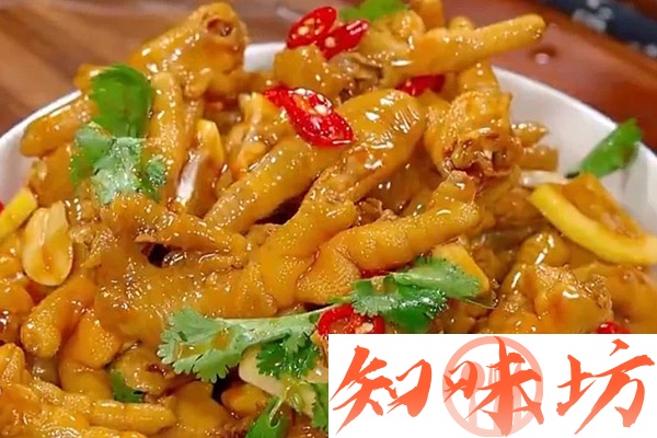 实体店爪爪姐凤爪三种口味学习 