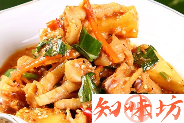 傣味舂鸡脚配方教学配方和视频教程