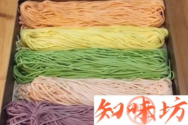 五色面条配方配比