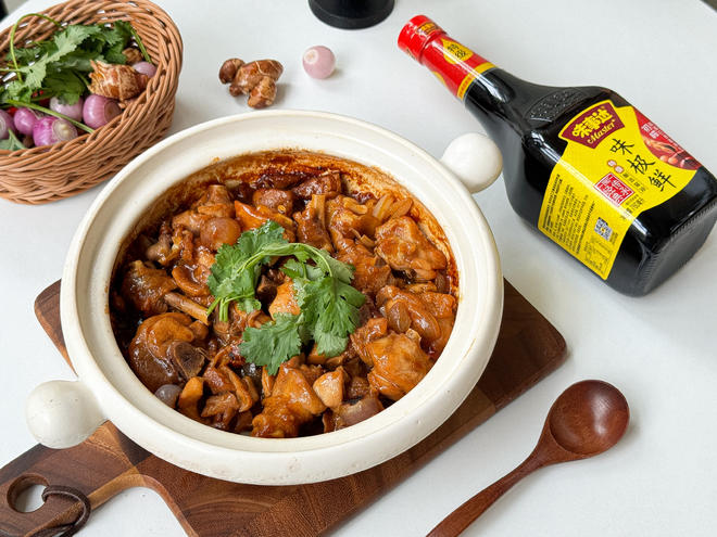 啫啫鸡煲🍲，滑嫩鲜香巨下饭❗