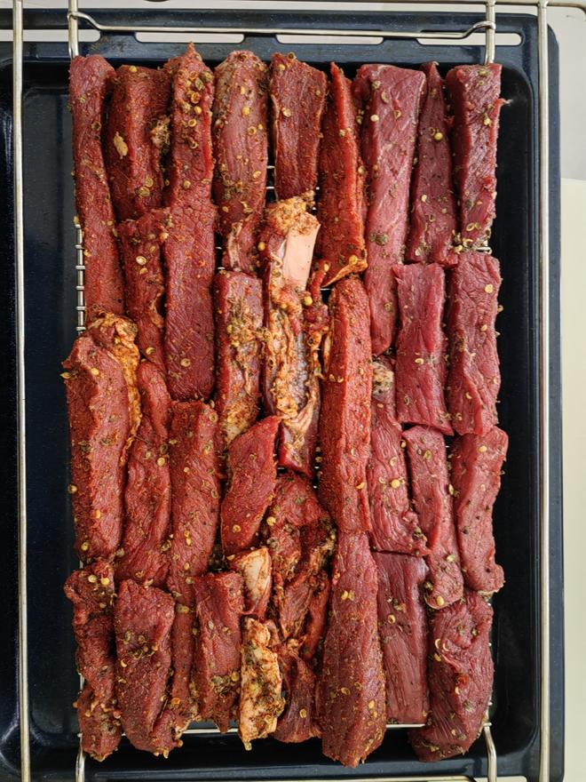 全网最简单的风干牛肉麻辣牛肉干椒盐